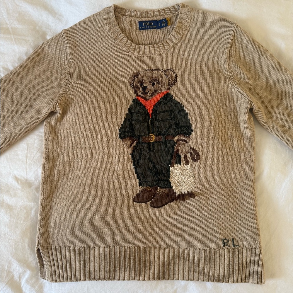 Ralph Lauren Polo Bear Crew Neck Sweater